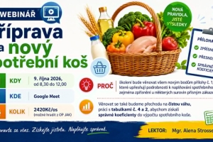 Příprava na nový spotřební koš – webinář